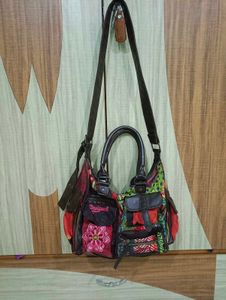 Boho Multicolor Shoulder Desigual bag