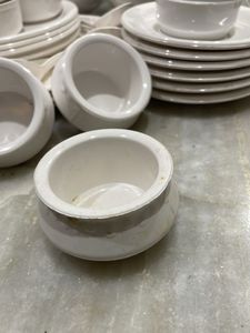 White Dinning Set