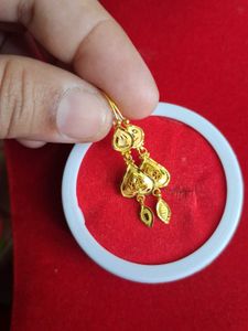 Elegant Gold Dangle Earrings