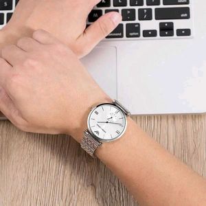 Emporio Armani Silver Watch PREMIUM QUALITY FOR LA