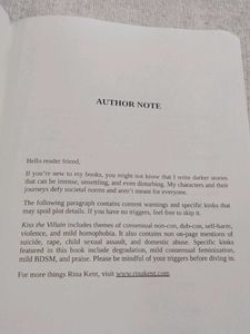 Kiss the Villain by Rina Kent
