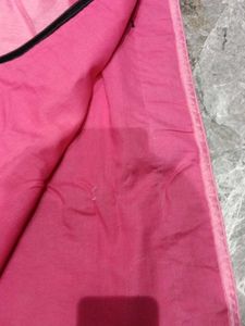 Pink Kurta with Black Leggings