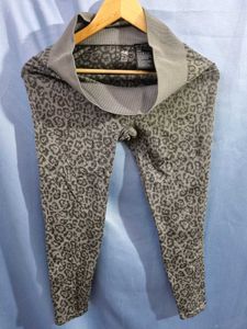 H&M Leopard Print Maternity Pants