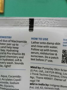Plum Rice Water &amp; Niacinamide Face Wash