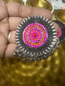 Boho Beaded Statement Ring