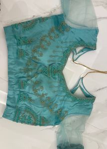 Stunning Teal Lehenga Choli duppatta Set