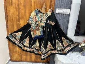 Beautiful Black Lehenga Choli Set