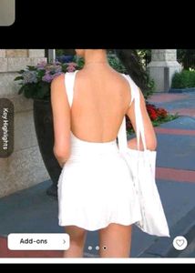 New w tag- Newme White Mini Dress
