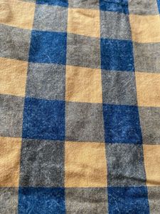 Hoffman Retro Blue &amp; Yellow Checkered Shirt