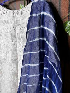 Blue &amp; White kurta