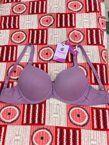 Shyaway Purple Padded Bra