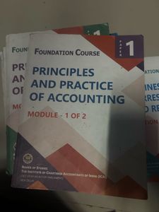 Full set of CA  foundation course books