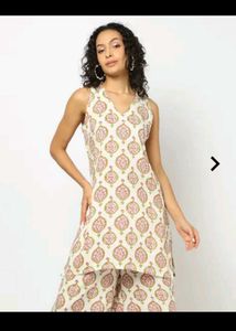 Stylish Printed Kurta and Palazzo Set