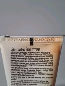 SNISS Herbal Peel-Off Face Mask