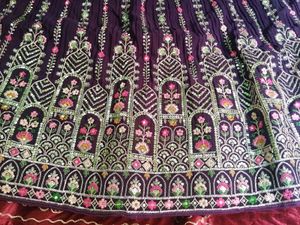 Beautiful Wine lehenga set