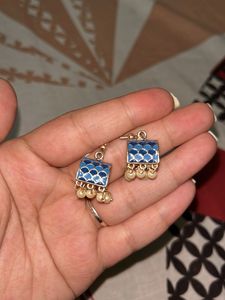 Jhumka Earrings Set of 2
