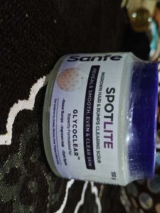 SANFE in grown hair and bumps clearing scrub