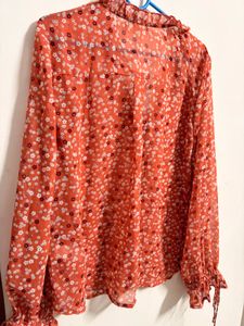 Floral Print Blouse