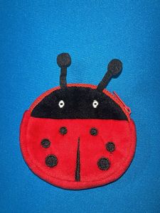 Cute Ladybug Coin Pouch