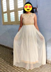 Heavy Gown With Pant And Dupatta