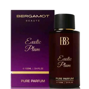 Bergamot Beaute Exotic Plum Perfume box