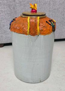 Vintage Decorative Ceramic Jar