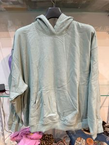 Light Green Hoodie Obersize
