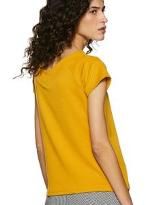 Mustard Yellow V-Neck Top