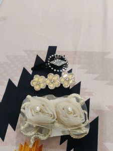 Sparkling Hair Clips Set for hairstyle and juda