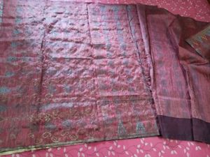Art silk Saree with all over zari work ❤️