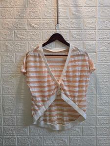 Striped Knit Cardigan