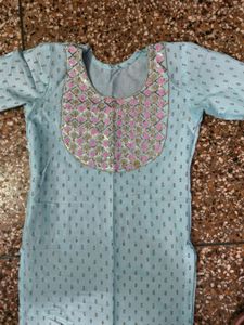 Elegant Blue Kurta