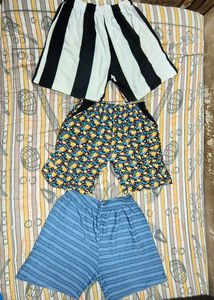 Comfortable Men's Shorts - Pack of 3