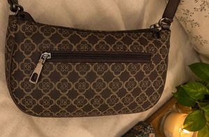 Brown Monogram Chain Shoulder Bag