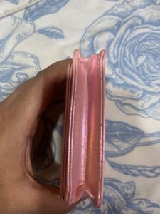 Iridescent Pink Bi-Fold Wallet