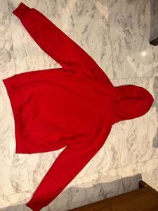 Red Hoodie Sweatshirt