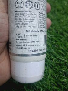 mCaffeine Naked Detox Green Tea Face Wash