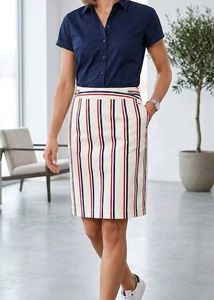 Park Avenue Women | Branded | Striped Skirt