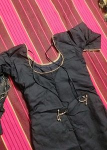 Salee 900 Rs Only BLACK PATIYALA SUIT