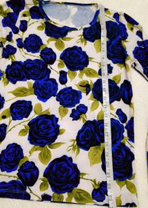 It' Really Amazing Floral Print Very Soft Top