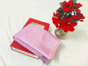 Elegant Pink Brocade Silk Saree