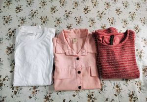 Bundle of 3 Women's Tops 🤍🔥