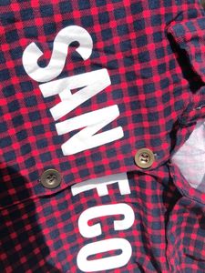 Checkered Red Shacket / Jacket / Shirt / Flannel