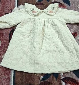 Floral Embroidered Baby Dress