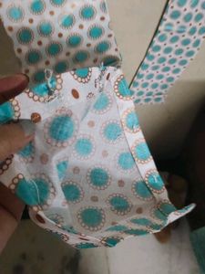 Beautiful Cyan/White Embroidery/Chikankari Kurti