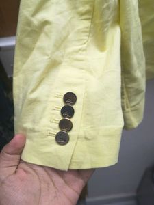 Yellow Blazer - Perfect for Summer