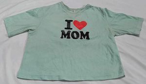 🇦🇺 Girl  &amp; Boy T-shirt I Love Mom unique style