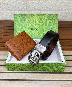 Gucci Belt and Wallet Set