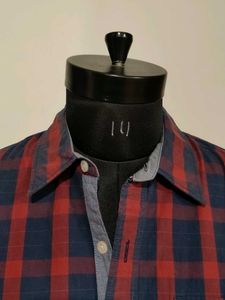 Levi's Red &amp; Navy Checkered Shirt