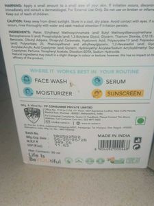 Dr. Rashel Hyaluronic Acid Serum Sunscreen SPF 60